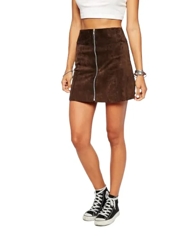 Women'S_Wear_Brown_Skirt_|_50445
