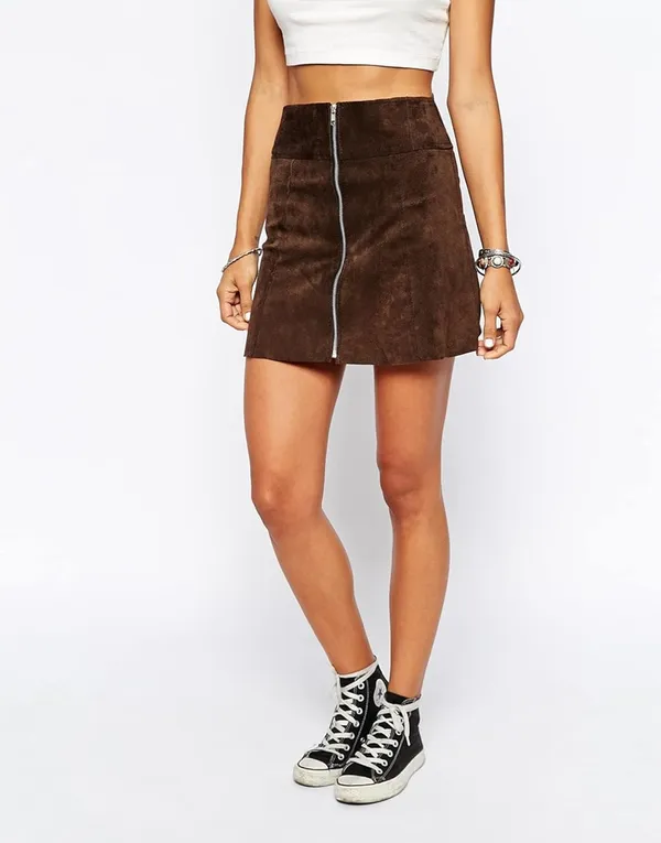 Women'S_Wear_Brown_Skirt_|_50445