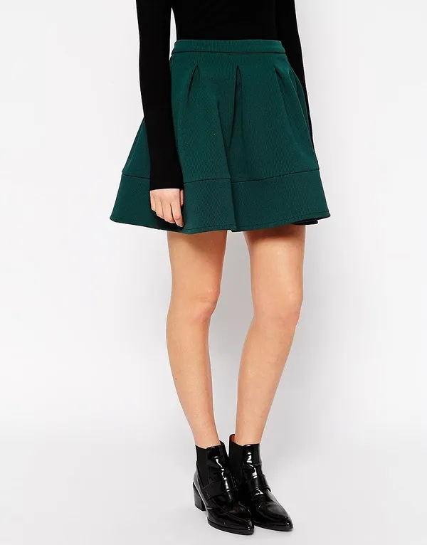 Women'S_Wear_Green_Skirt_|_50417