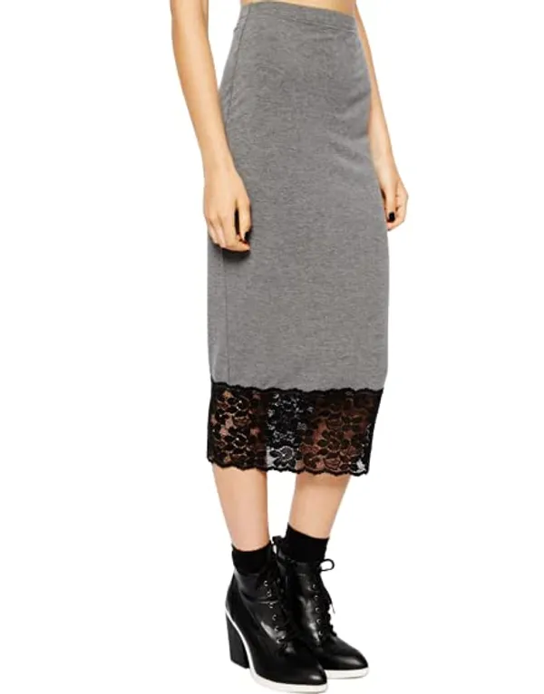 Women'S_Wear_Grey/Black_Skirt_|_50368