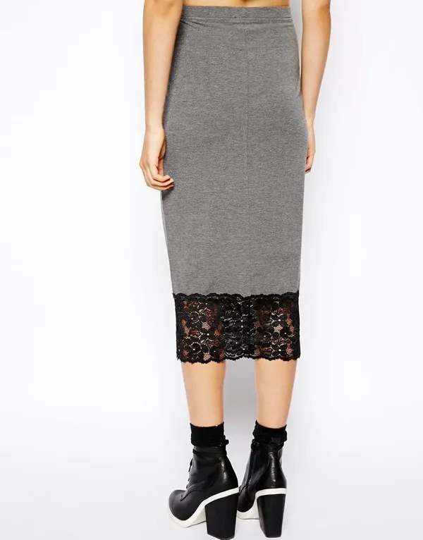 Women'S_Wear_Grey/Black_Skirt_|_50368