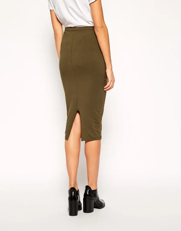 Women'S_Wear_Olive_Green_Skirt_|_50416