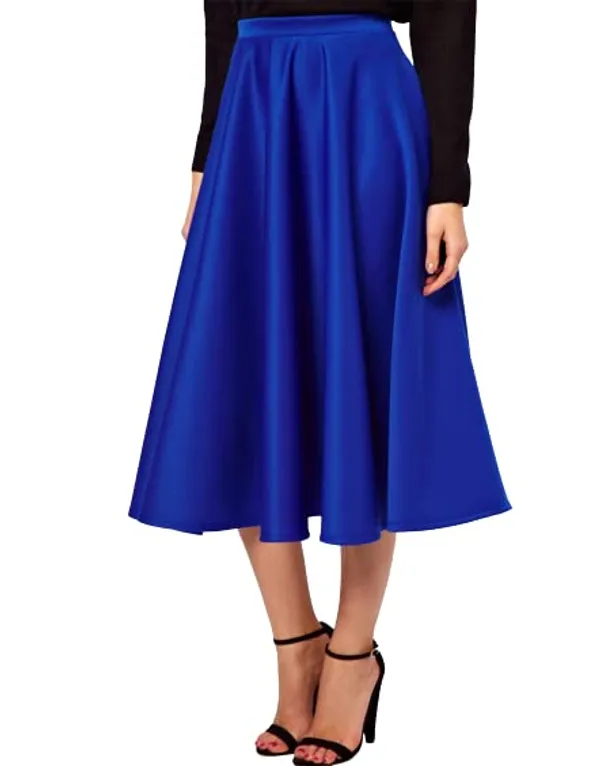 Women'S_Wear_Royal_Blue_Skirt_|_50304