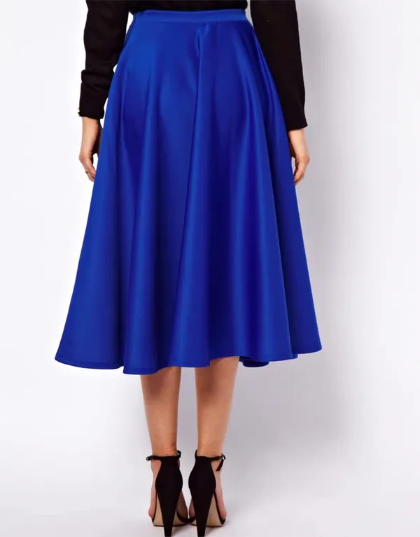 Women'S_Wear_Royal_Blue_Skirt_|_50304