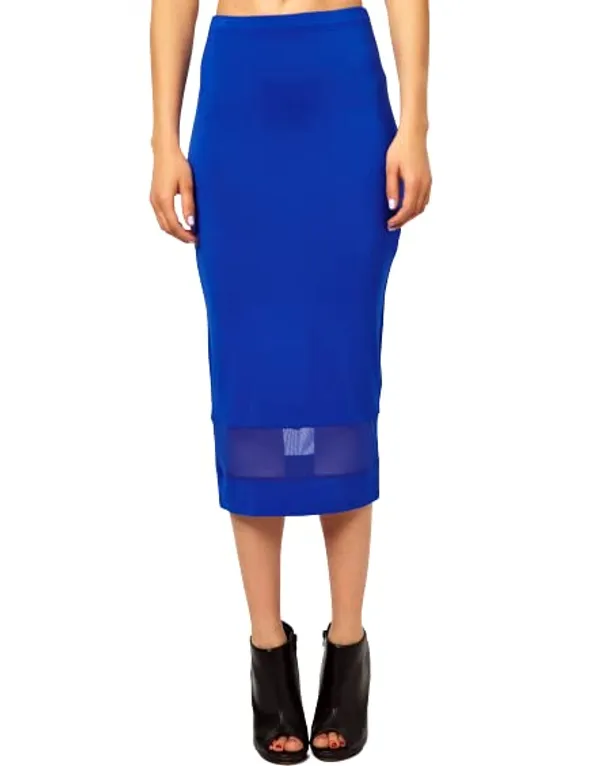 Women'S_Wear_Royal_Blue_Skirt_|_50309