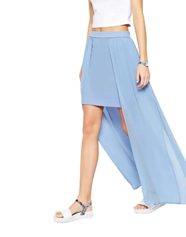 Women'S_Wear_Sky_Blue_Skirt_|_50407
