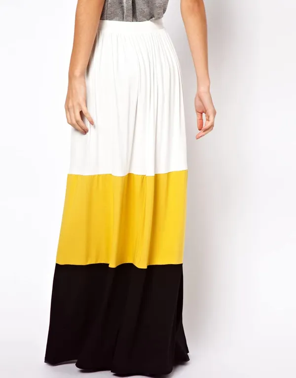 Women'S_Wear_White/Yellow/Black_Skirt_|_50270