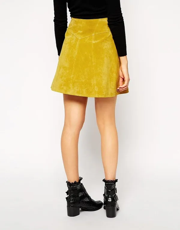 Women'S_Wear_Yellow_Skirt_|_50374