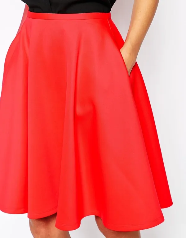 Women'S_Wear_Red_Skirt_|_50382