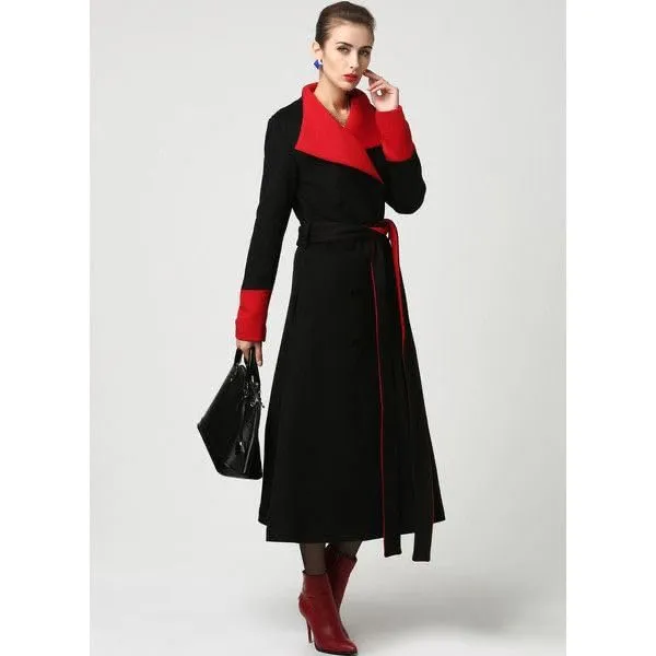 Woolen_Warm_Slim_Coat_Jacket_Overcoat_Long_Sleeve_Double-Breasted_Thickened_Mid-Length_Winter_Outwear_Black