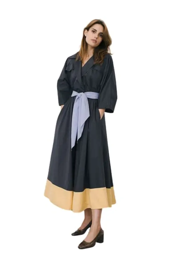 Popuppatka_Western_Dresses_|_A-Line_Knee-Length_Dress_|_Midi_Western_Dress_For_Women_Black