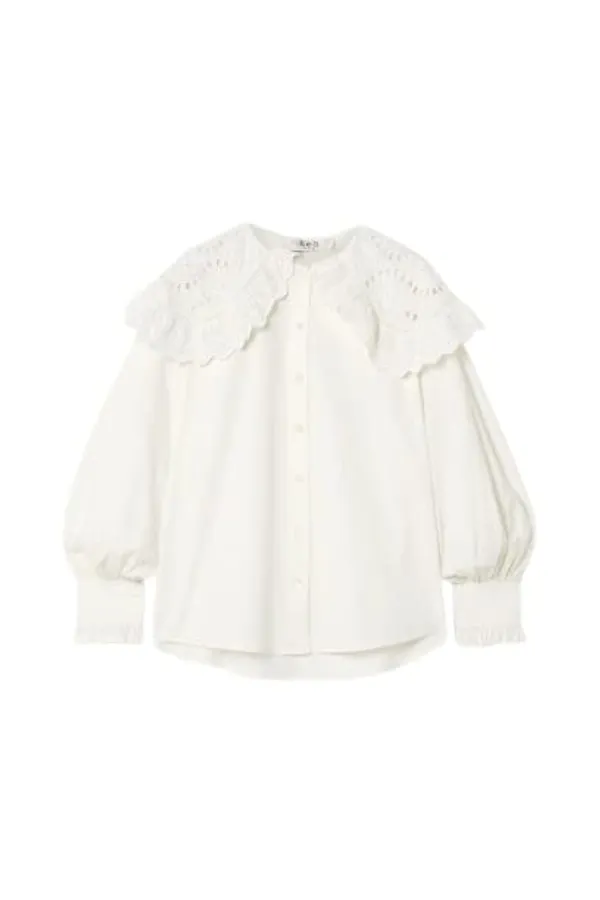 Popuppatka_Women'S_Full_Sleeves_Formal_Shirt_White