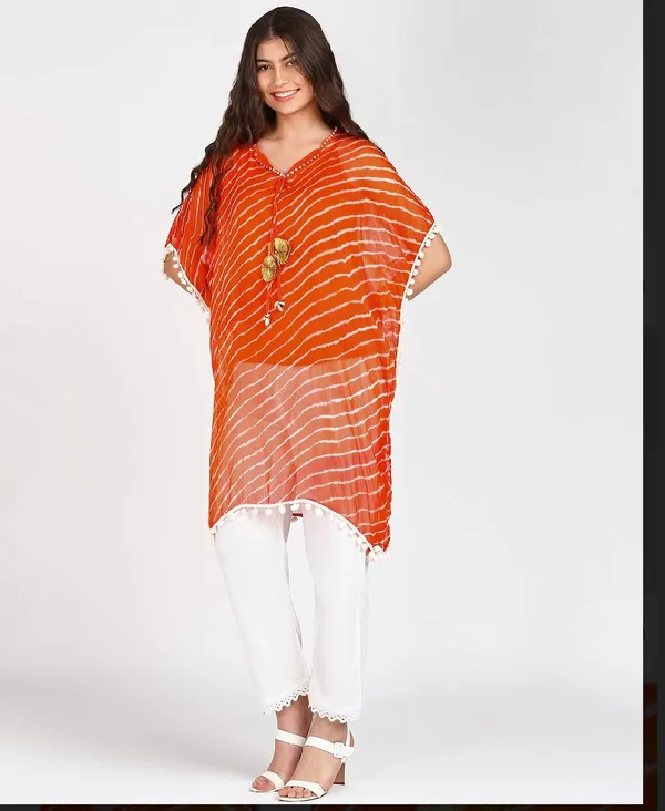 Orange_Coord_Set_For_Women