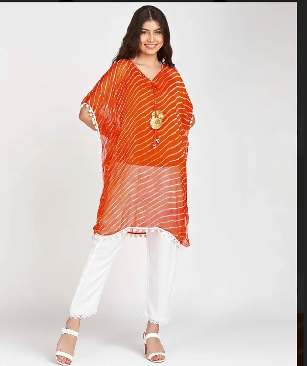 Orange_Coord_Set_For_Women