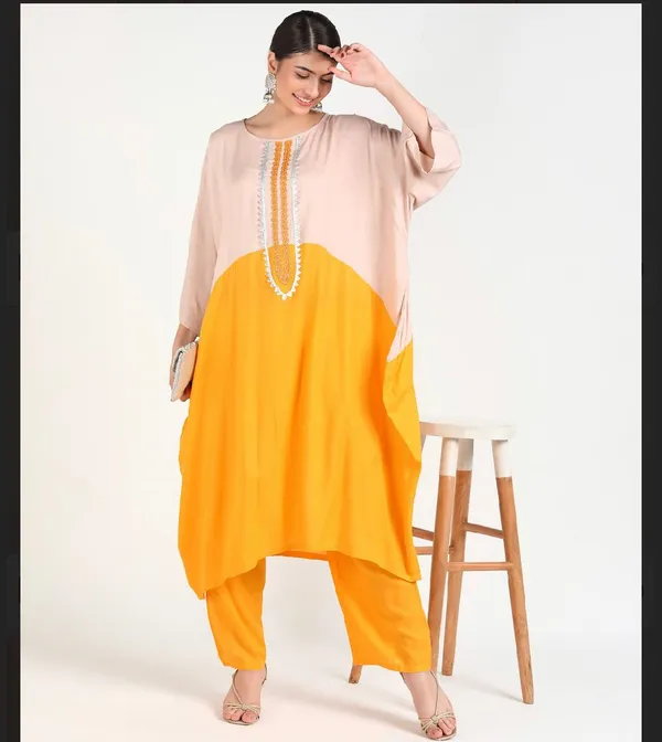 Orange_Coord_Set_For_Women