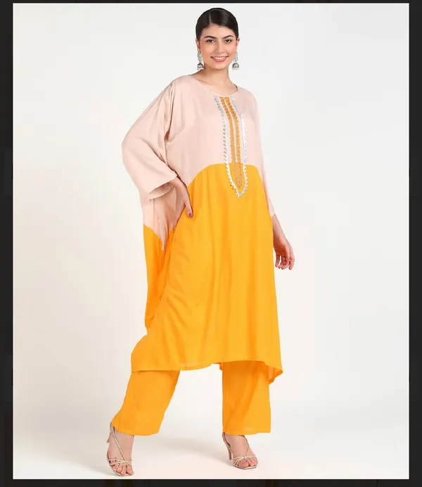 Orange_Coord_Set_For_Women