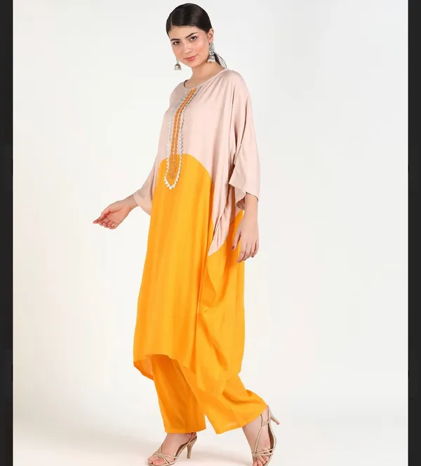 Orange_Coord_Set_For_Women