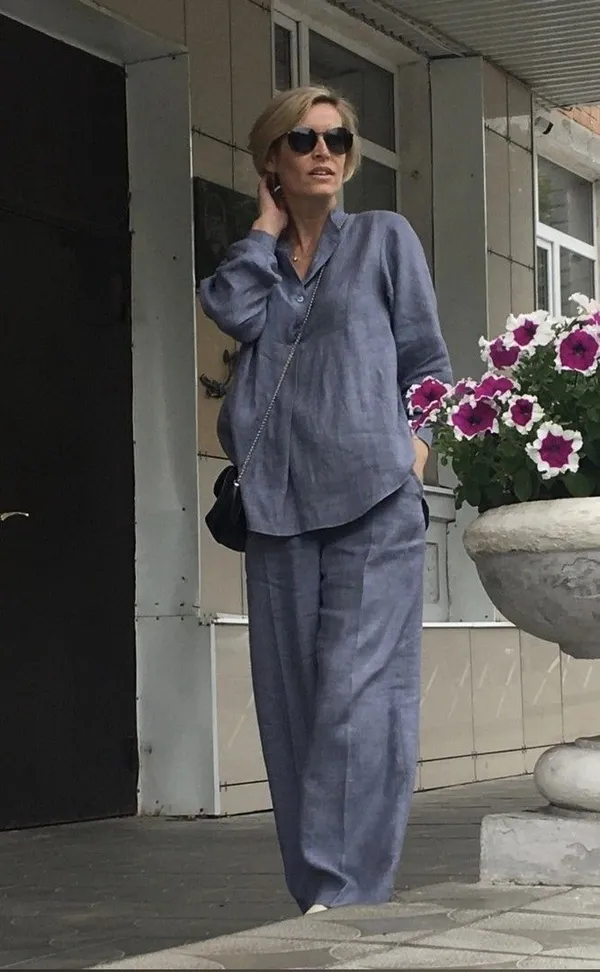 Elegent_Summer_cotton_lenin_co-ord_set