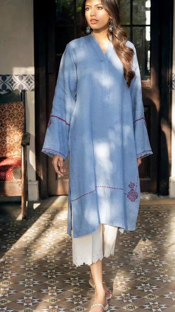 New_Summer_wear_cotton_lenin_co-ord_set