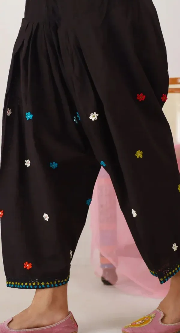 Best_seller_summer_embroidery_pure_cotton_pants