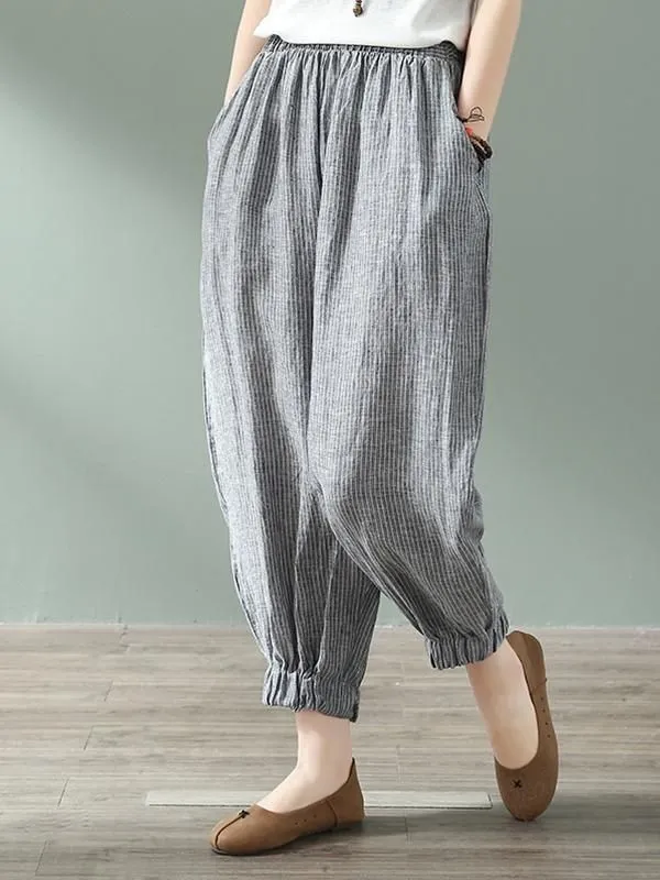 Best_seller_summer_embroidery_pure_cotton_pants