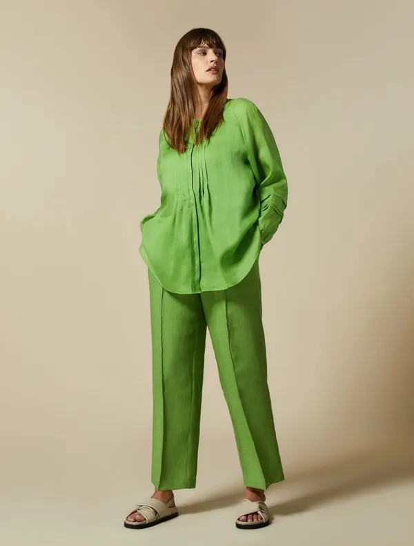 Elegent_Summer_cotton_lenin_co-ord_set