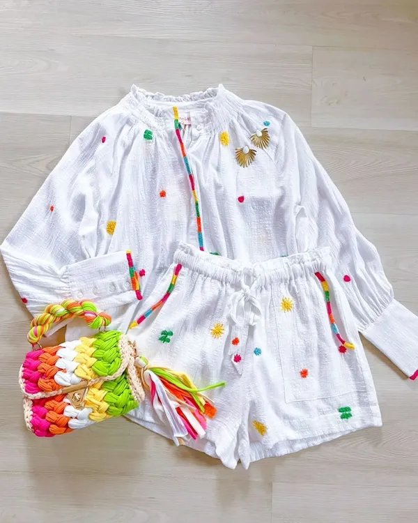 New_Summer_wear_cotton_lenin_co-ord_set
