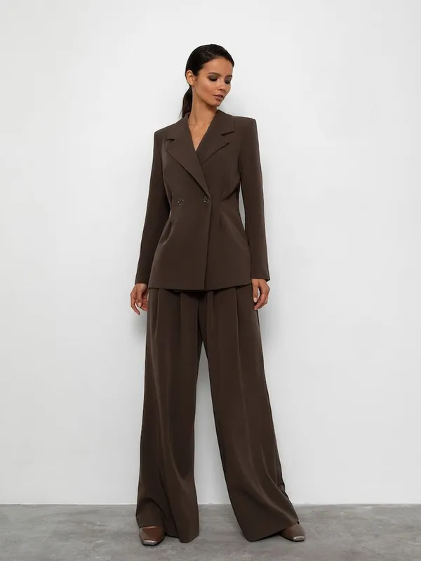 Brown_Coat_Set_For_Women
