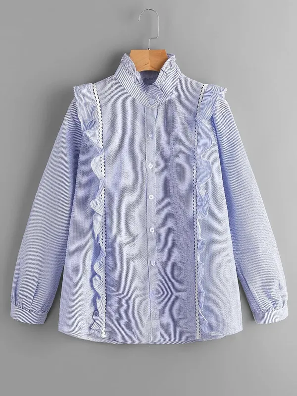 Women'S_Cotton_Blue_Strip_Shirt_|_Blue