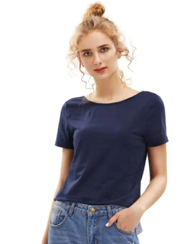 Women'S_Cotton_Blue_Top_|_Blue