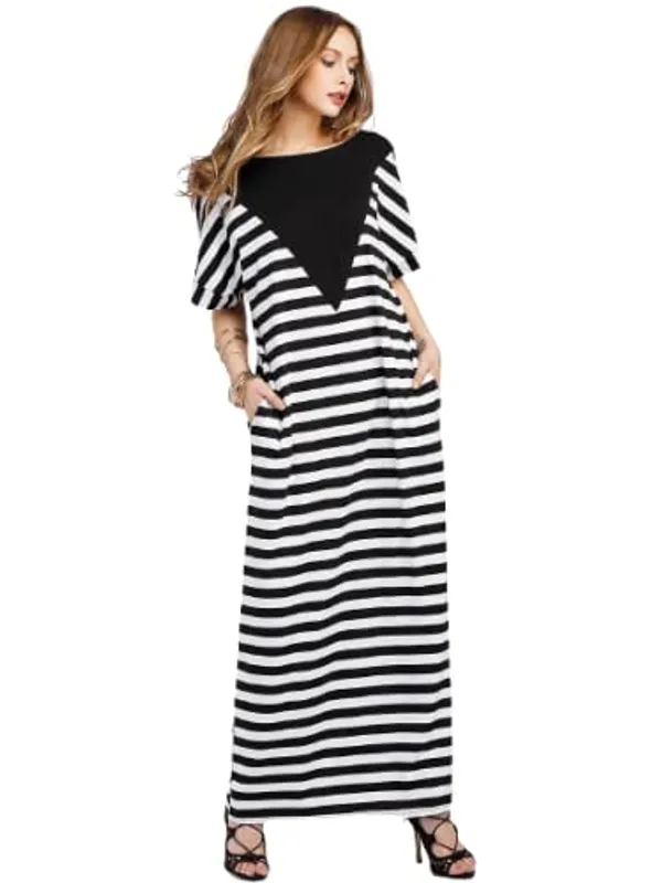 Women'S_Lycra_Strip_Dress