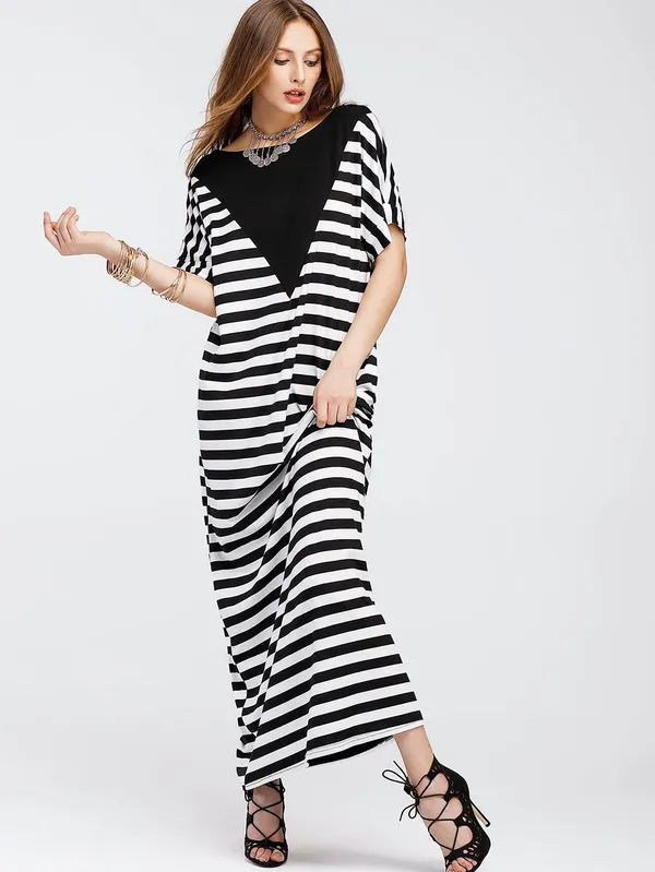 Women'S_Lycra_Strip_Dress