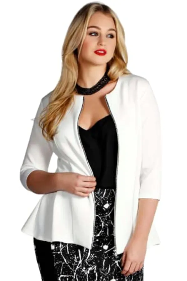 Women'S_Lycra_White_Party_Jacket