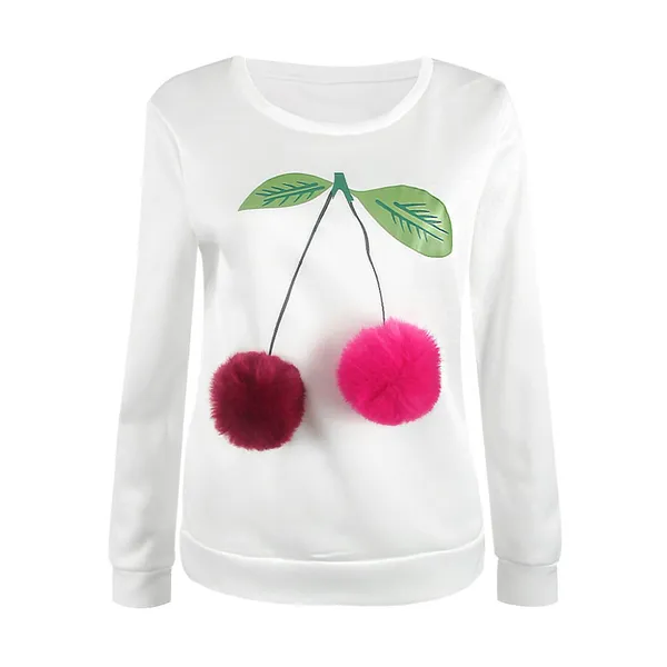 Women'S_Wollen_Fleese_White_Pullover