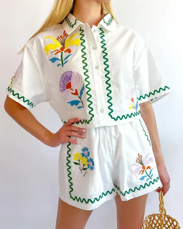 New_Summer_wear_cotton_lenin_co-ord_set
