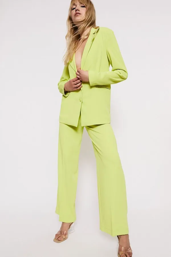 Green_Nyon_Coat_Set_For_Women