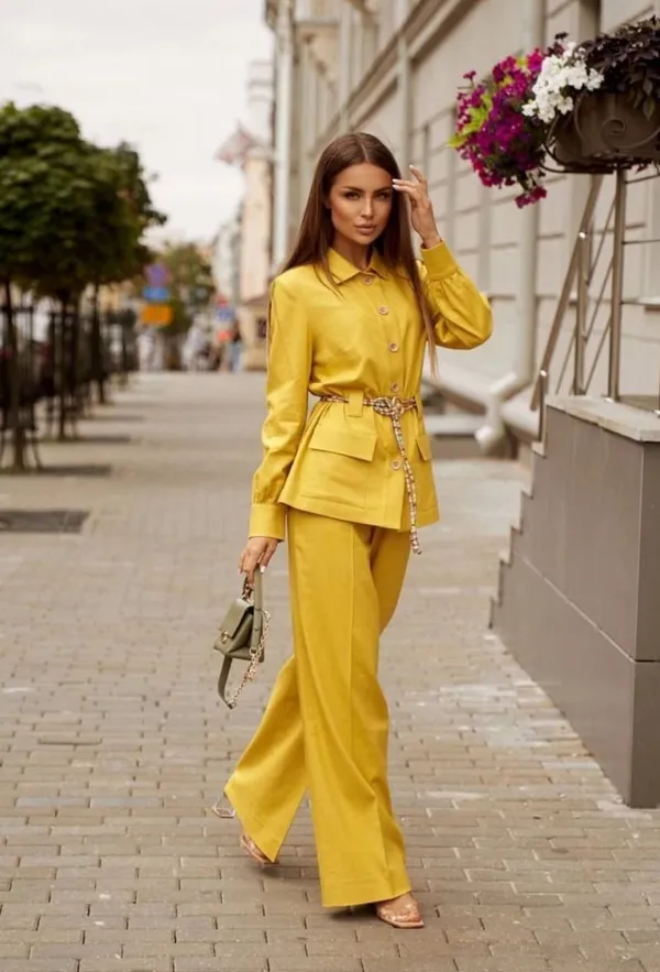 Elegent_Summer_cotton_lenin_co-ord_set