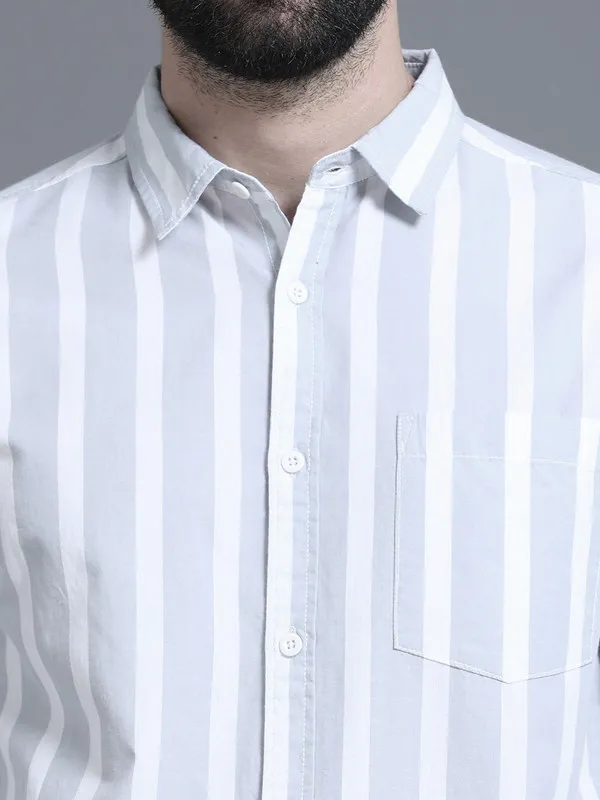 Premium_Mens_Grey_Stripe_Cotton_Shirt