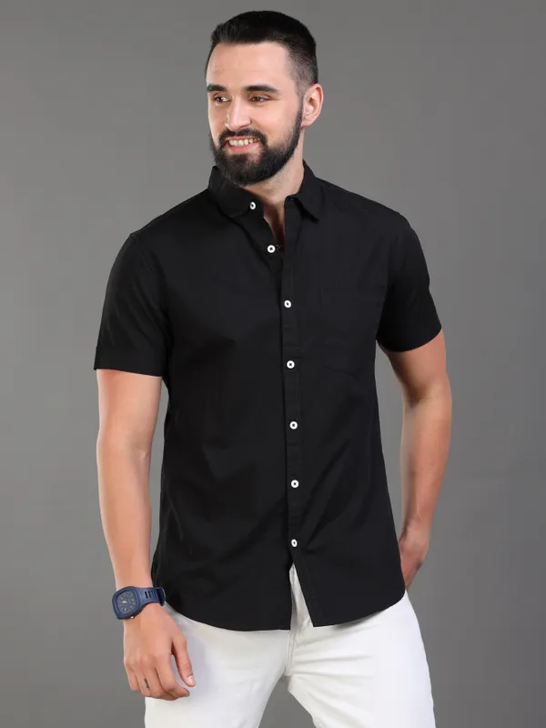 Premium_Mens_Cotton_Poplin_Plain_Shirt_(Black)