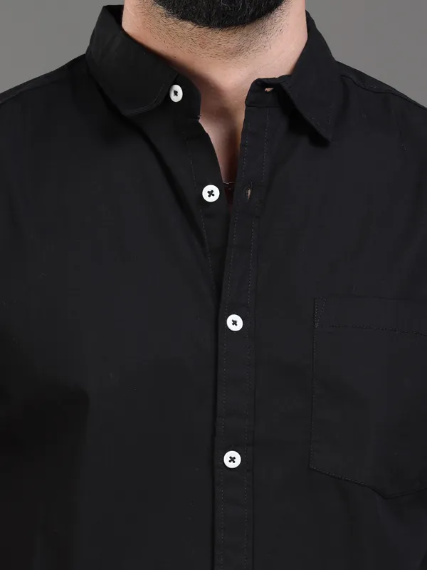 Premium_Mens_Cotton_Poplin_Plain_Shirt_(Black)