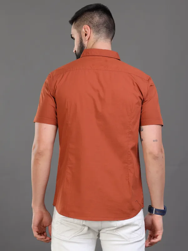 Premium_Mens_Poplin_Plain_Shirt_(Brown)