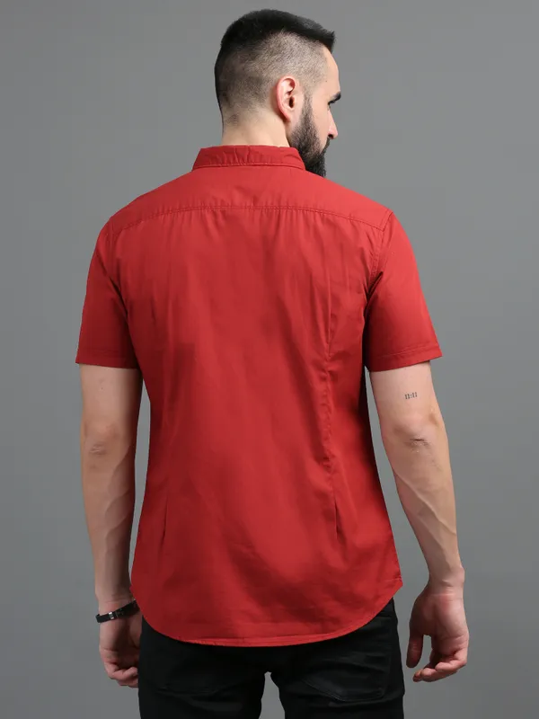 Premium_Mens_Cotton_Poplin_Plain_Shirt_(Maroon)