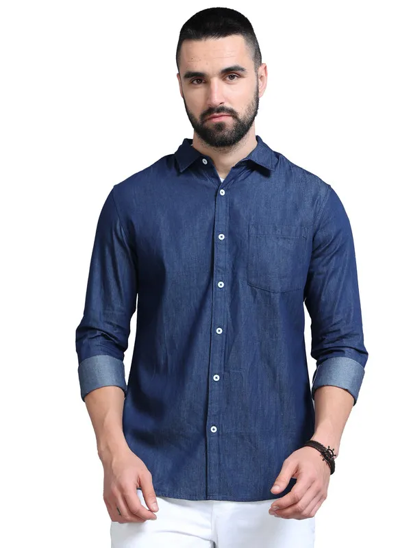 Premium_Mens_Blue_Denim_Shirt