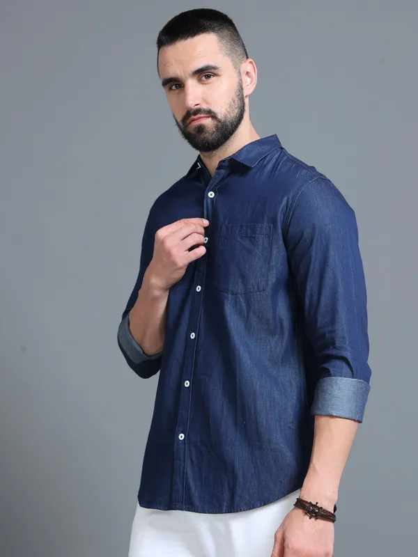 Premium_Mens_Blue_Denim_Shirt
