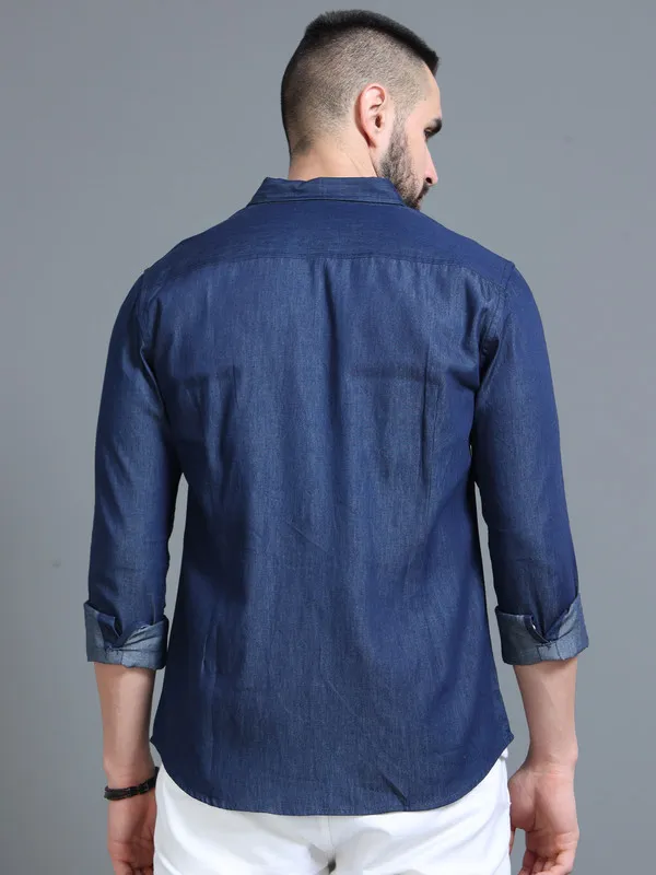 Premium_Mens_Blue_Denim_Shirt
