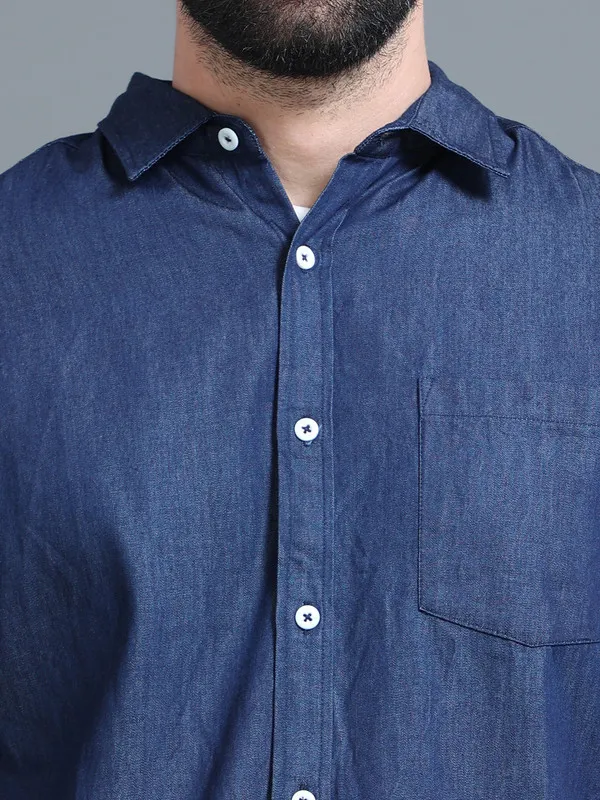 Premium_Mens_Blue_Denim_Shirt