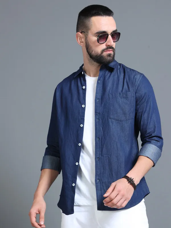 Premium_Mens_Blue_Denim_Shirt