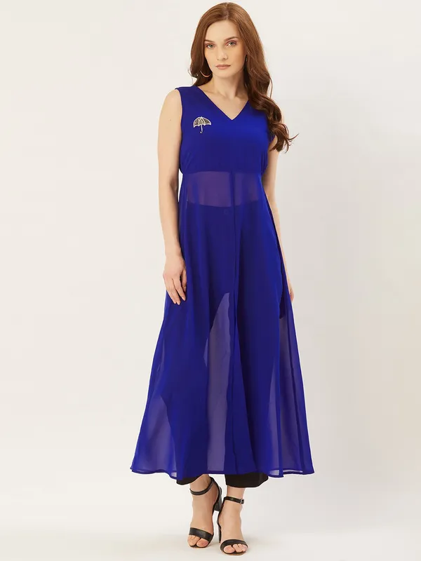 Royal_Blue_Georgette__dress