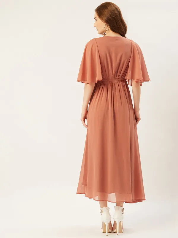 Peach_Georgette__dress