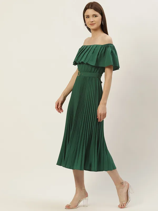 Green_Crepe_Solid_dress